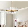 Elegant Lighting Serephina 14 - Light Pendant in  Satin Gold - 3 of 4