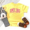 The Juniper Shop SmileyWorld Arched Varsity Toddler Short Sleeve Tee - 3 of 4