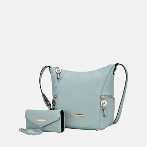 MKF Collection Lux Vegan Leather Women’s Hobo Bag with Wallet by Mia K - 1 of 4