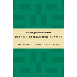 New York Times Games Classic Crossword Puzzles (Forest Green and Cream) - (Hardcover) - 1 of 1