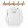 The Juniper Shop Embroidered Hippity Hoppity Stacked Toddler Hoodie - 2 of 4