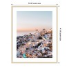 Amanti Art Illumination in Oia Santorini by Bella Eve Wood Framed Wall Art Print - 3 of 4