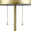 21" Haydel 2-Light Matte Brass Table Lamp - Novogratz x Globe - 2 of 4