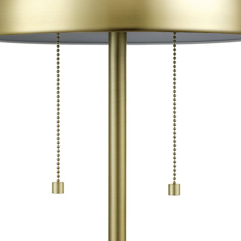 21&#34; Haydel 2-Light Matte Brass Table Lamp - Novogratz x Globe, 2 of 9