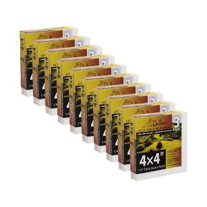Jerry's Artarama Da Vinci Dual Sided Pro Panel Board - Pack, 6mm Deep Panels for Painting - Archival, Acid-Free Art Supplies - Ultra-Smooth & Medium - 1 of 4