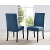 Roundhill Furniture Mytzi 5-piece Dining Set, Cross-Buck Dining Table with 4 Stylish Chairs - image 3 of 4