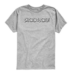 Boys' - Instant Message - Chicken Jockey Gamer Short Sleeve Graphic T-Shirt - 1 of 4