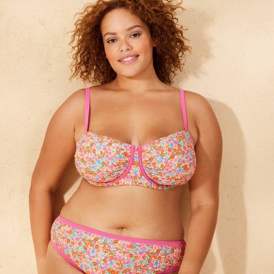 Women's Contrast Binding Underwire Bikini Top - Wild Fable™