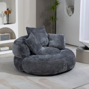 Airsurfer High-Back Bean Bag Lounger Chair with 3 Pillows – Lazy Sofa for Adults & Kids, Indoor/Outdoor Gaming Couch for Bedroom or Office - 1 of 4