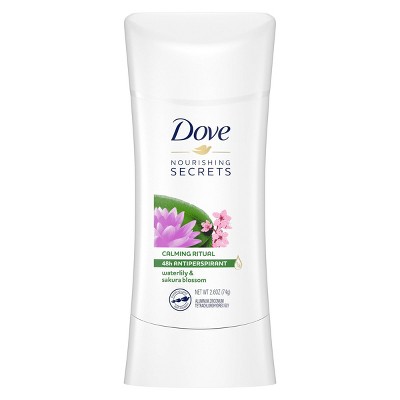 Dove Beauty Nourishing Secrets Antiperspirant & Deodorant Stick Waterlily + Sakura Blossom - 2.6oz