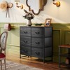 Dresser for Bedroom, 6 Drawer Storage Chest, Fabric Tower with Bins - 2 of 4