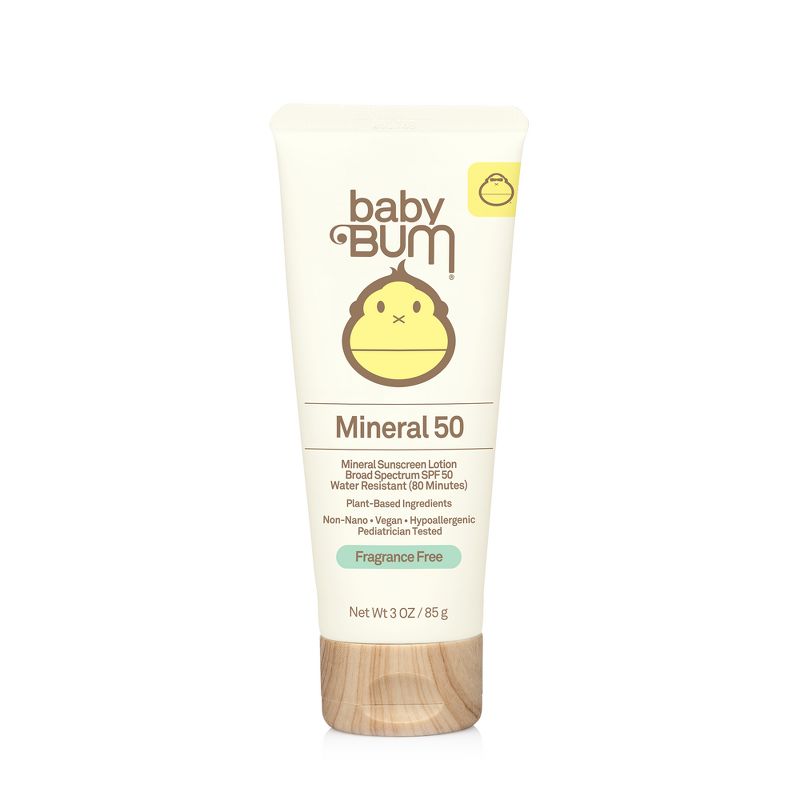 Baby Bum Mineral Sunscreen Lotion SPF 50 - 3 fl oz, 1 of 9