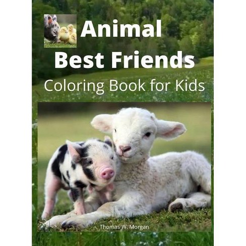 Download Animal Best Friends Coloring Book For Kids By Thomas W Morgan Hardcover Target