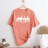 Simply Sage Market Women's New York Manhattan Short Sleeve Garment Dyed Tee - 2 of 2