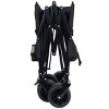 3-in-1 Folding Utility Wagon with Bench Seat, Heavy-Duty All-Terrain Cart with Fabric and 180L Storage Capacity-The Pop Home - 3 of 4