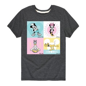 Boys' - Disney - Breathe Chill Relax Calm Short Sleeve Graphic T-Shirt - 1 of 4