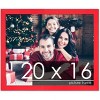 PosterPalooza | Classic Modern Red Picture Frame - UV Acrylic, Backing Board, Hanging Hardware Included - 2 of 4