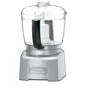 Cuisinart CH-4DCFR 4 Cups 350-Watt Silver Mini Food Chopper, Gray - Certified Refurbished - 1 of 4