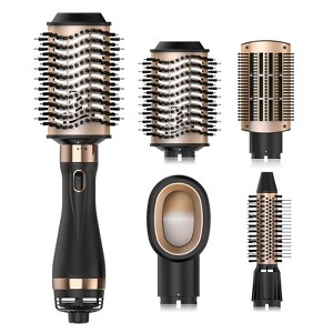 Hair Dryer Brush Blow Dryer Brush in One Hot Air Brush for Drying and Straightening, Volumizer Multi-Styler Smooth Curls for All Hair Types - 1 of 4
