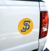 San Jose State University Secondary Automotive Car Window Locker Circle Bumper Sticker - 4 of 4