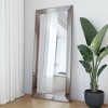 Dovelina PS Framed Rectangle Full-length Mirror Decorative Wall Mirror Large Wall Mirror - 70"x30", Silver - 2 of 4