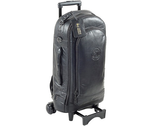 Gard Compact Triple Trumpet Wheelie Leather