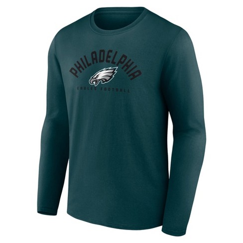 Nfl Philadelphia Eagles Men s Long Sleeve Core Big Tall T shirt Xlt Target