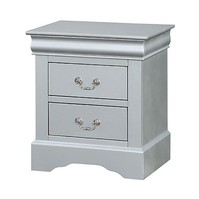 Sapphtopaz Modern Night Stand with 2 Storage Drawers Wood Entryway Table Decor with Sturdy Base Nightstand for Bedroom, Living Room