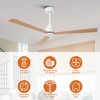 Parrot Uncle 52" Modern Indoor/ Outdoor Ceiling Fan with Remote Control - 2 of 4