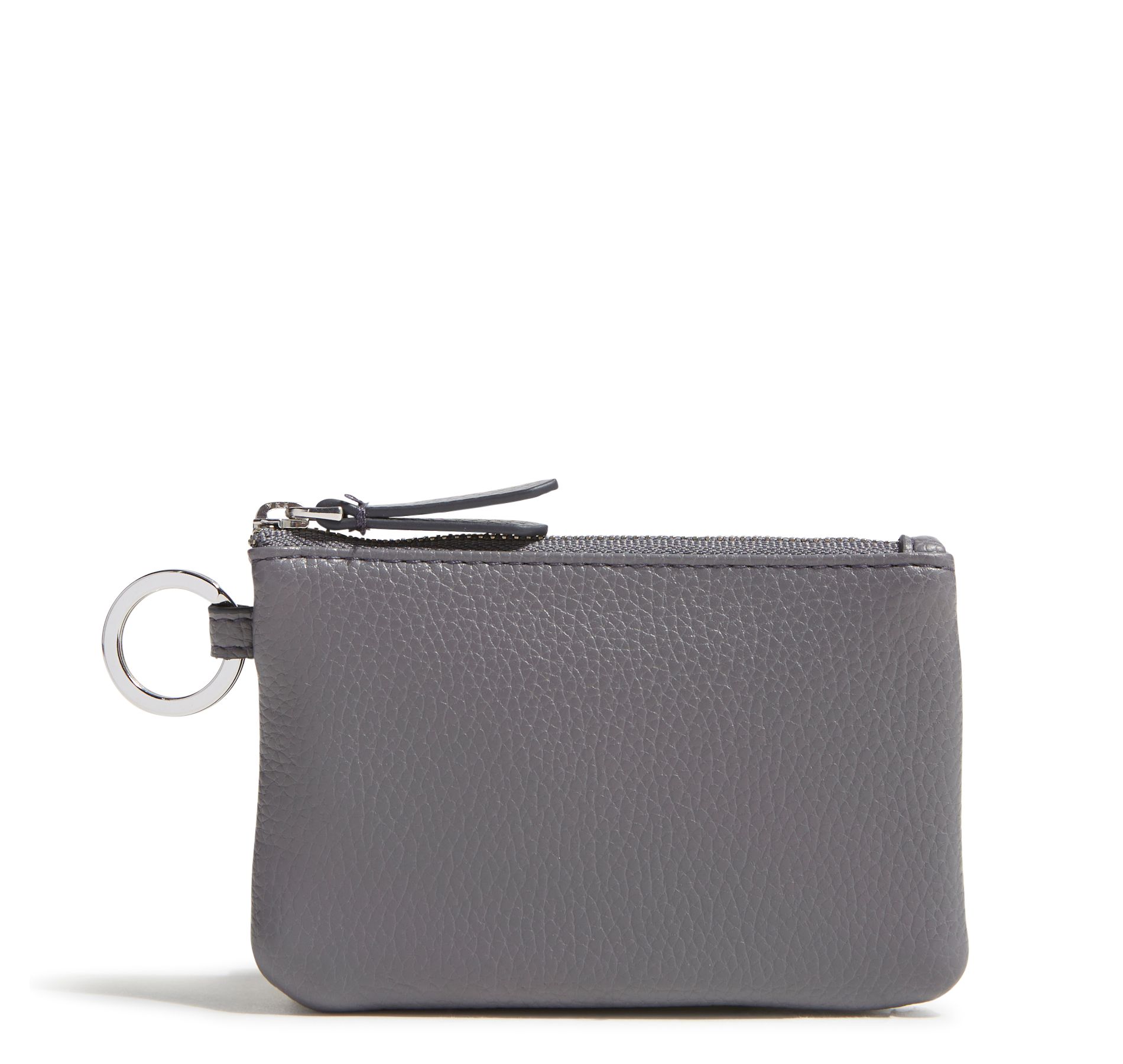Vera Bradley Women's Outlet Faux Leather Zip ID Case Quiet Shade