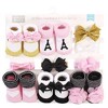 Hudson Baby Girl Headband and Socks Giftset, Paris, One Size - 2 of 4