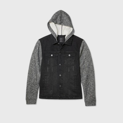 target black denim jacket