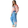 Just Love Womens One Piece Mermaid Adult Bodysuit Hooded Pajamas - 3 of 4