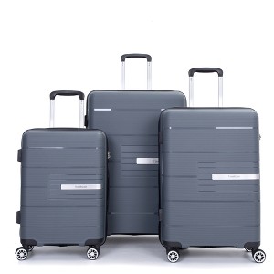 3PCS Suitcase Luggage Sets, Hardshell PP Lightweight Suitcase with TSA Lock (20/24/28 IN) -ModernLuxe - 1 of 4