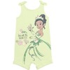 Disney Princess Rapunzel Ariel Belle Jasmine Aurora Baby Girls Snap Romper and Headband Newborn to Toddler - 3 of 4