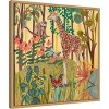 Amanti Art Giraffe in nature by Caroline Bonne Muller Framed Canvas Wall Art - 2 of 4