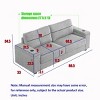 86"Storage Sofa Couch,Deep Seat Sofa,Corduroy Couch With USB And Cup Holder,Modern Style Sofa,3 Seater Sofa Couch For Living Room,Bedroom-Cuddlewood - 4 of 4