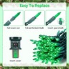 Whizmax 2Sets of 100 Mini Lights 26.5 Feet String Lights with Replace Fuse and Bulb,Waterproof Connectable,Indoor/Outdoor Decoration - 4 of 4