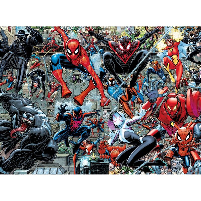 Silver Select Marvel Spider-verse 1000pc Puzzle, 4 of 7