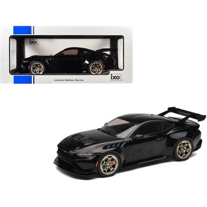 2025 Ford Mustang GTD Black "Limited Edition" Series 1/18 Diecast Model Car by IXO Models - 1 of 4