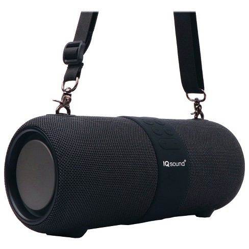 iLive - Light Up Wireless Waterproof Fabric Speaker - Black