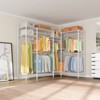 VIPEK L22S Heavy Duty Clothes Rack L Shaped Garment Rack Metal Clothing Rack, 76" L x 45" W x 76.4" H, Max Load 1600LBS - 3 of 4