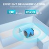 EUHOMY Industrial Commercial Dehumidifier,100 Pints/Day for Large Spaces and Basements - 2 of 4