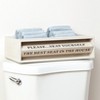 The Lakeside Collection Toilet Tank Topper Tray - 4 of 4
