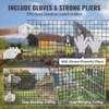 VEVOR Hardware Cloth, 36'' x 100' Galvanized Wire Mesh Roll, 19 Gauge Chicken Wire Fence Roll, Vinyl Coating Metal Wire Mesh - 4 of 4