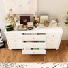 FUFU&GAGA Wood Dresser Bedroom Storage Drawer Organizer Closet - 2 of 4