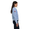 Canada Weather Gear Women's Bomber Flight Jacket – Lightweight Zip-Up Windbreaker with Ribbed Cuffs & Patch - 2 of 4