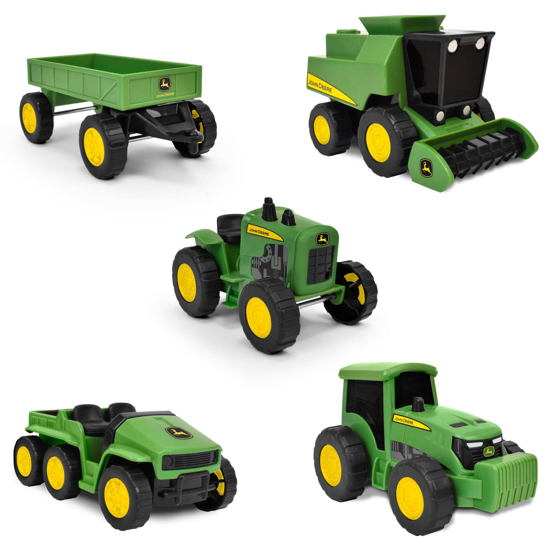 John Deere Micro Farm 5pk Toy Vehicles