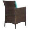 Modway Conduit Outdoor Patio Wicker Rattan Dining Armchair Set of 2 - 3 of 3