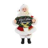 Possible Dreams You Better Believe It  -  One Figurine 10 Inches -  Clothtique Santa Claus  -  6011971  -  Fabric  -  Red